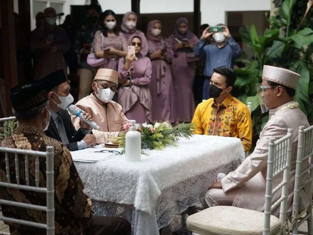 Sahrul Gunakan jadi saksi Nikah
