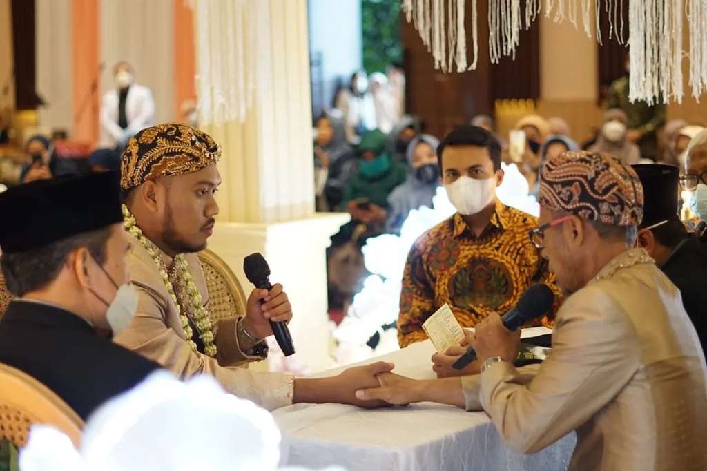 Sahrul Gunakan jadi saksi Nikah