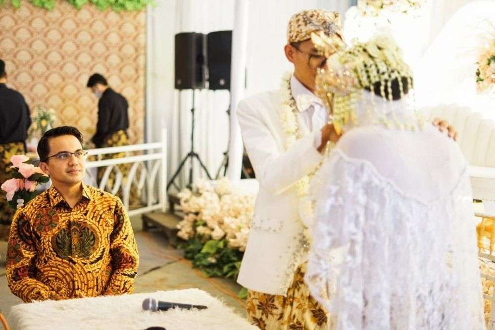 Sahrul Gunakan jadi saksi Nikah