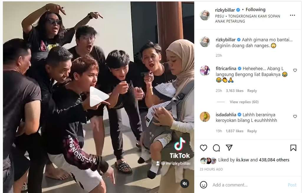Unggahan Rizky Billar