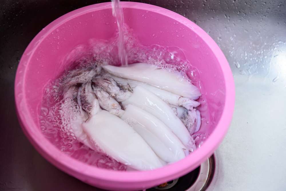 Menyuci Makanan Laut