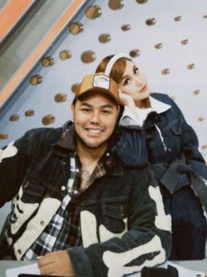Ayu Ting Ting bersama Ivan Gunawan