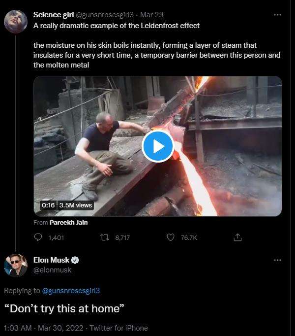Balasan bos Tesla dan SpaceX, Elon Musk.