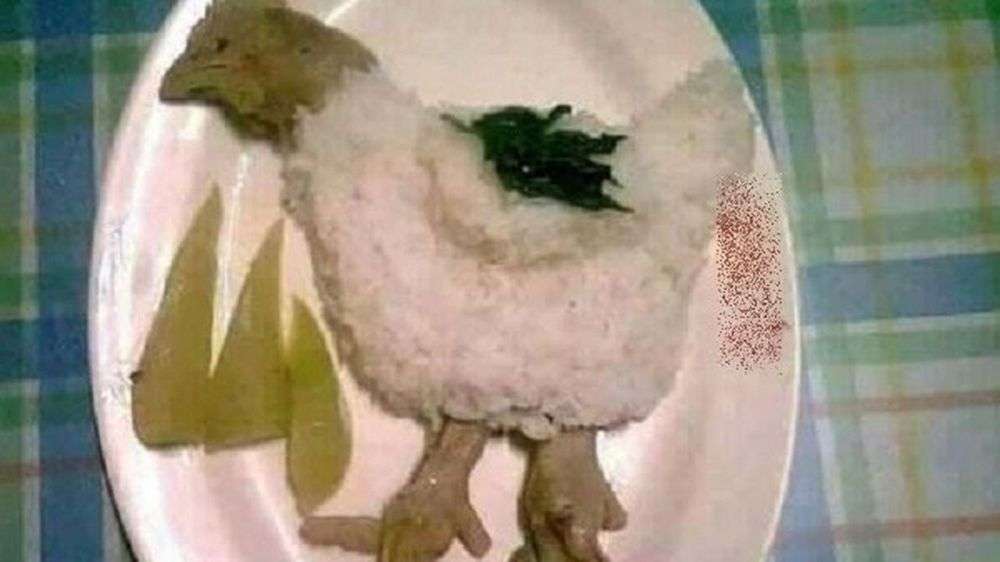 Bentuk Kepala Ayam