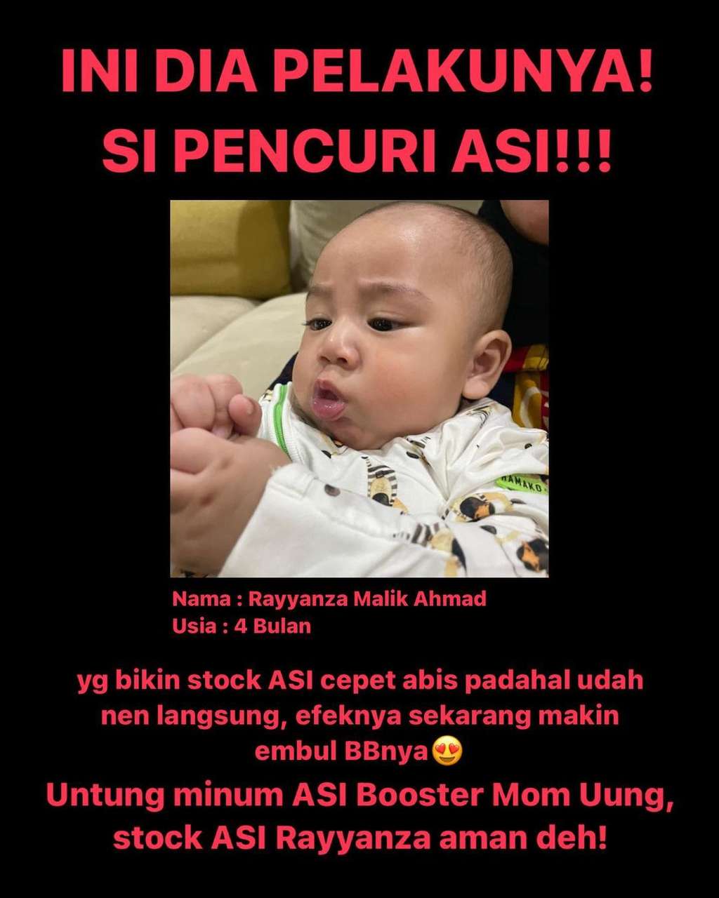 Unggahan Raffi Ahmad