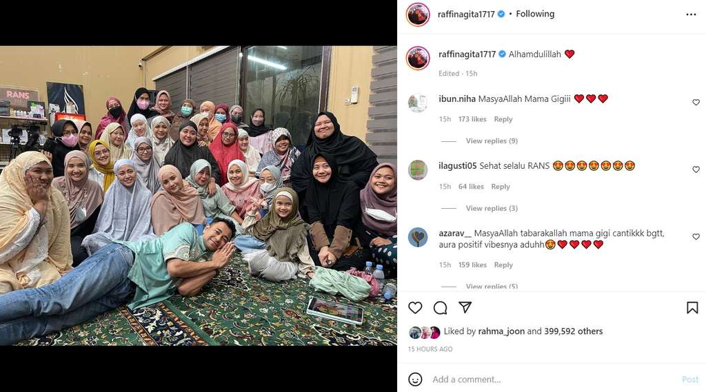 Penampilan Nagita Slavina berhijab Penampilan Nagita Slavina berhijab