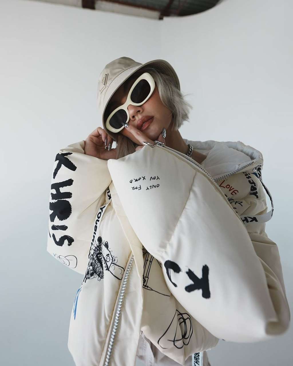 Penampilan baru Agnez Mo