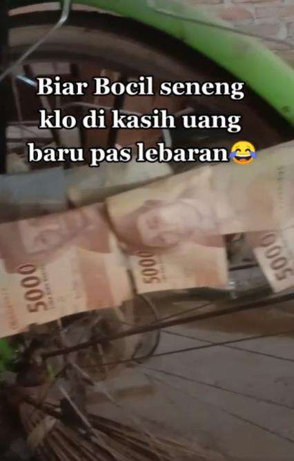 Trik bikin uang lama dan lusuh terlihat baru.