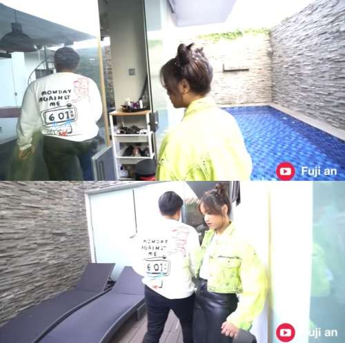 potret rumah baru Fuji potret rumah baru Fuji