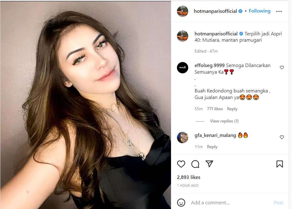 Aspri baru Hotman Paris