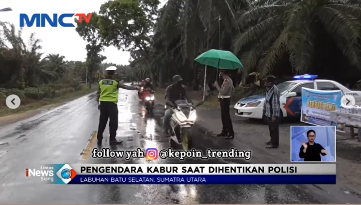 polantas bagi-bagi takjil