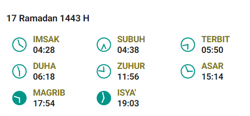 Jadwal Buka Jakarta