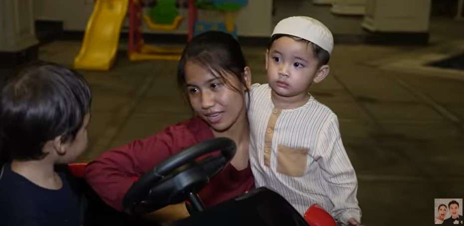 Kiano tidak mau ditinggal sus Rahma