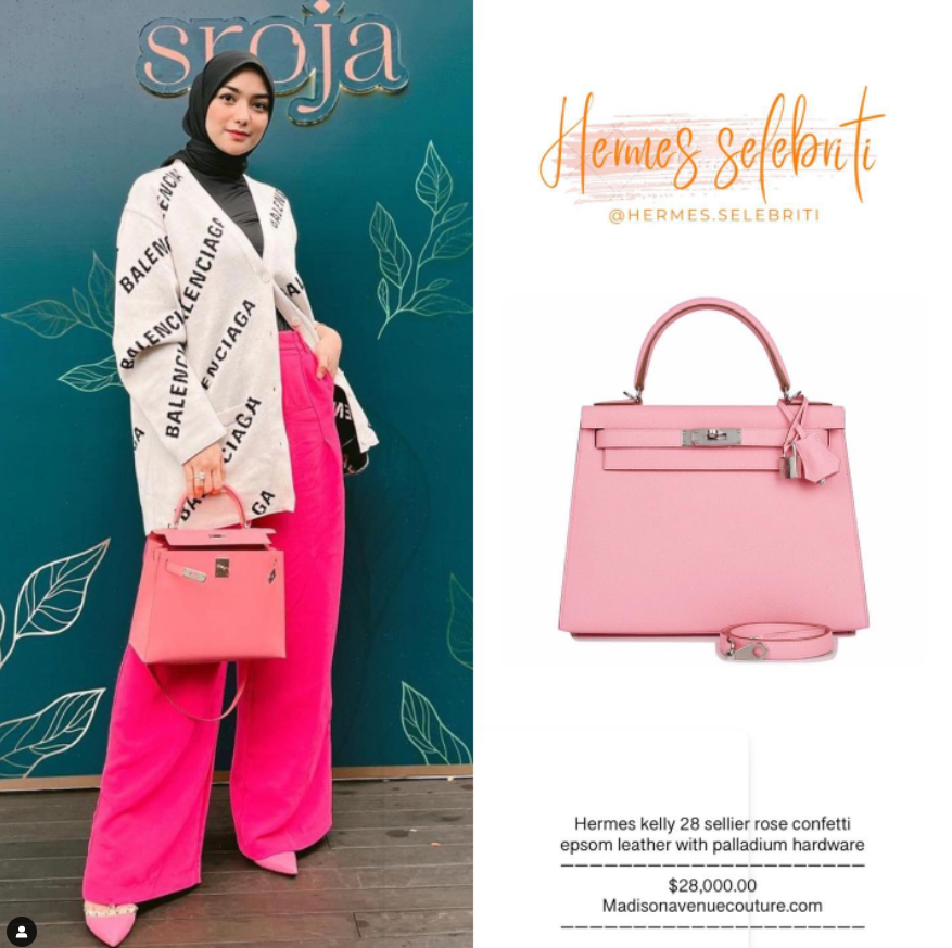 Instagram @hermes.selebriti