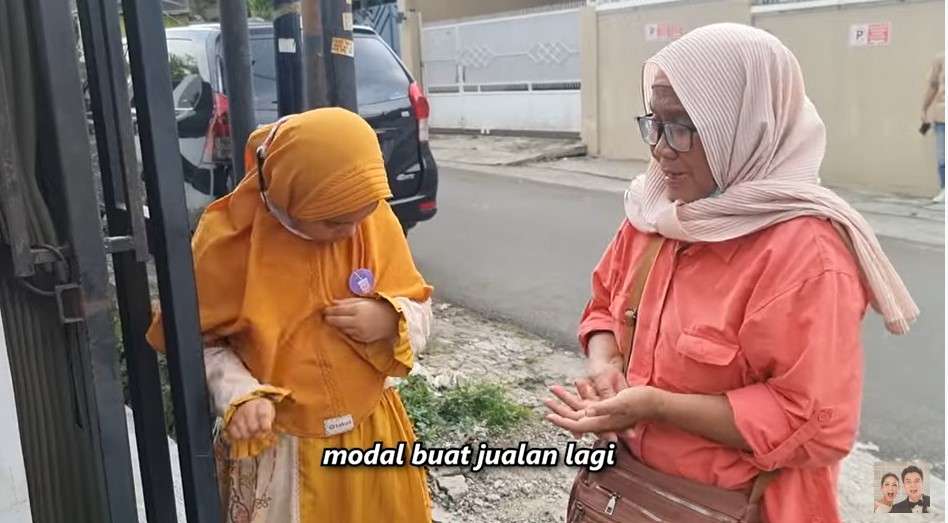 Si Ibu minta bantuan ke Baim Wong