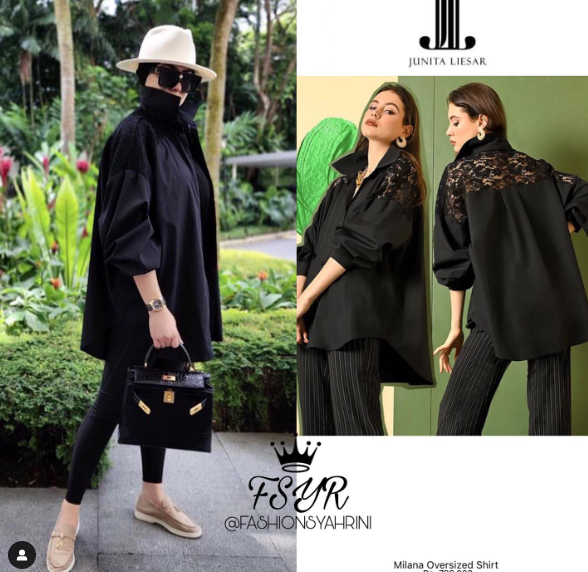 Instagram @fashionsyahrini2
