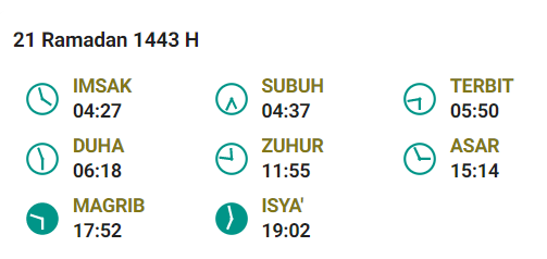 Jadwal Buka Jakarta