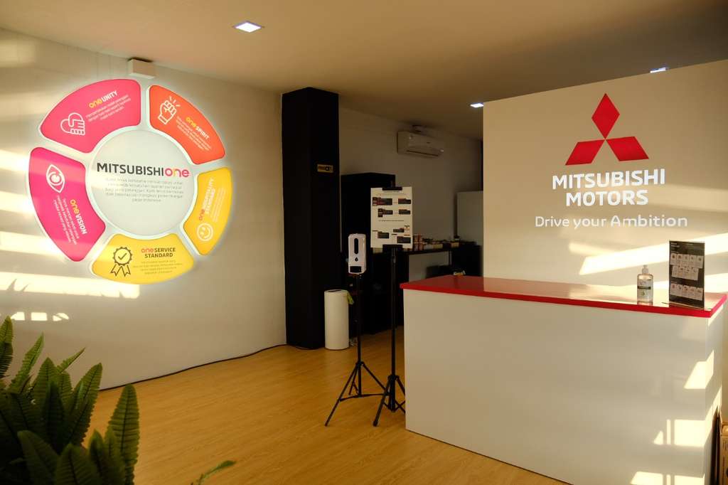 Posko Mudik Mitsubishi