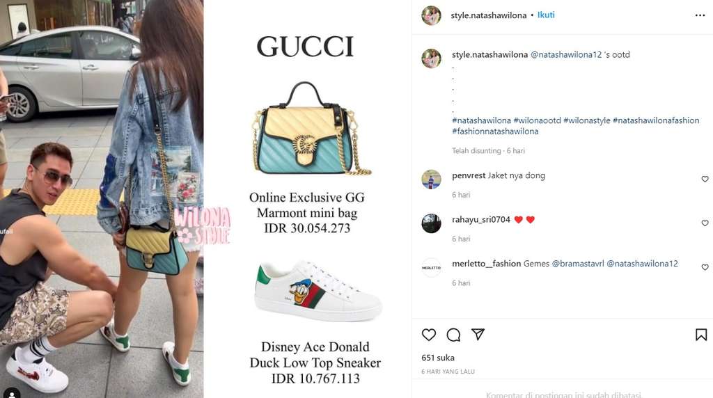 OOTD Natasha Wilona