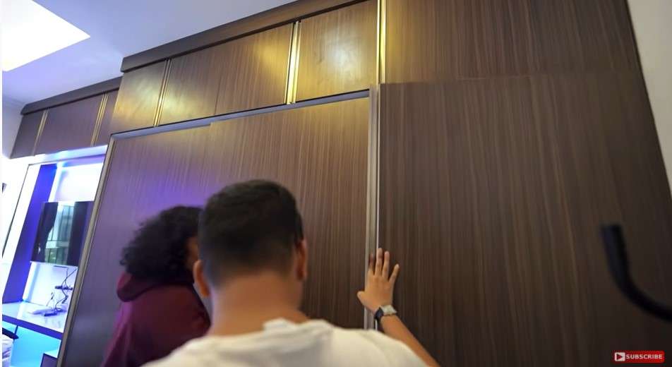 Penampakan kamar Marshel Widianto