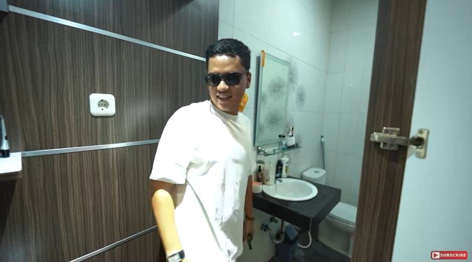 Penampakan kamar Marshel Widianto