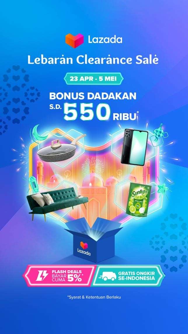 Ada Promo Post Ramadan di Lazada, Jangan Lewatkan 3 Keuntungan Menariknya!