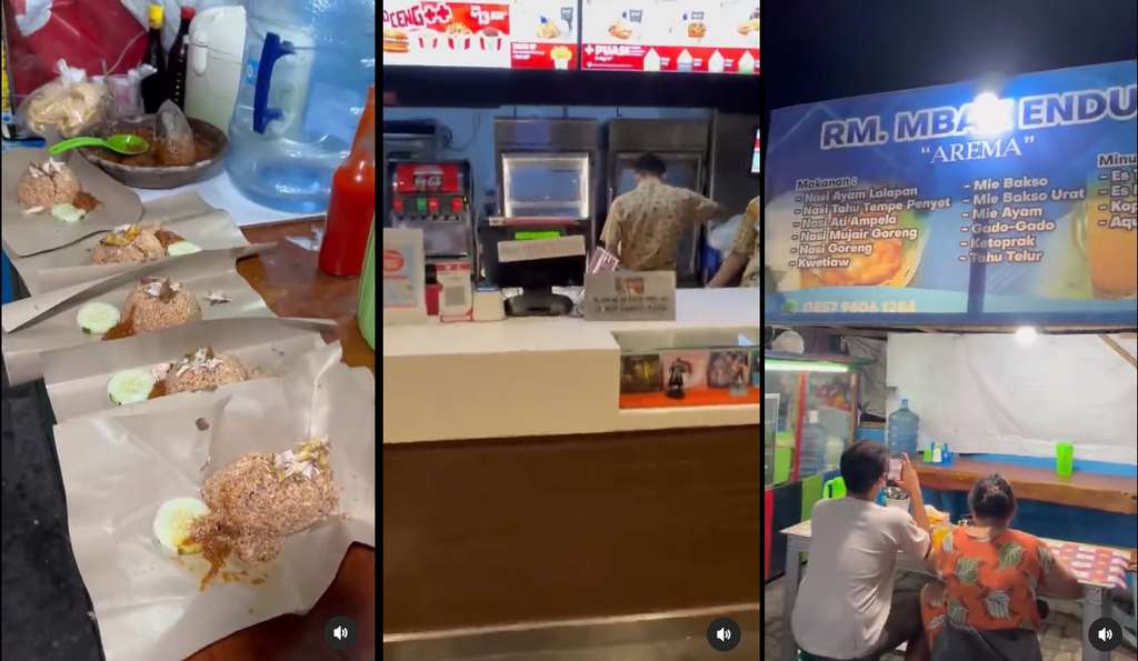 Polisi traktir makan sahur pakai gaji THR