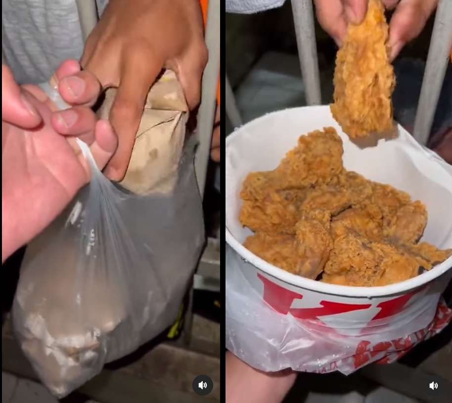 Polisi traktir makan sahur pakai gaji THR