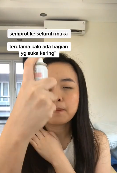 Menggunakan Setting Spray Menggunakan Setting Spray