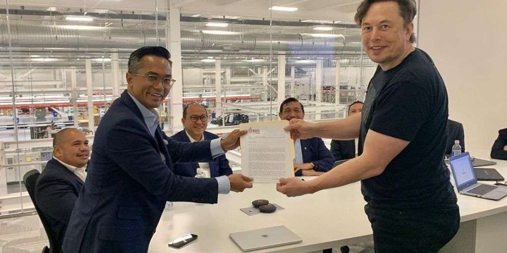 Gaya Elon Musk ketemu Luhut cs
