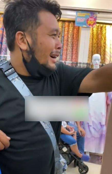 Suami nangis kejer tahu istrinya hilang di mal.