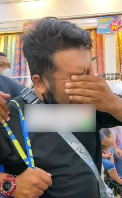 Suami nangis kejer tahu istrinya hilang di mal.