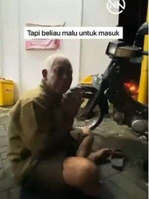 reaksi penjual balon diberi makanan bikin publik tertampar
