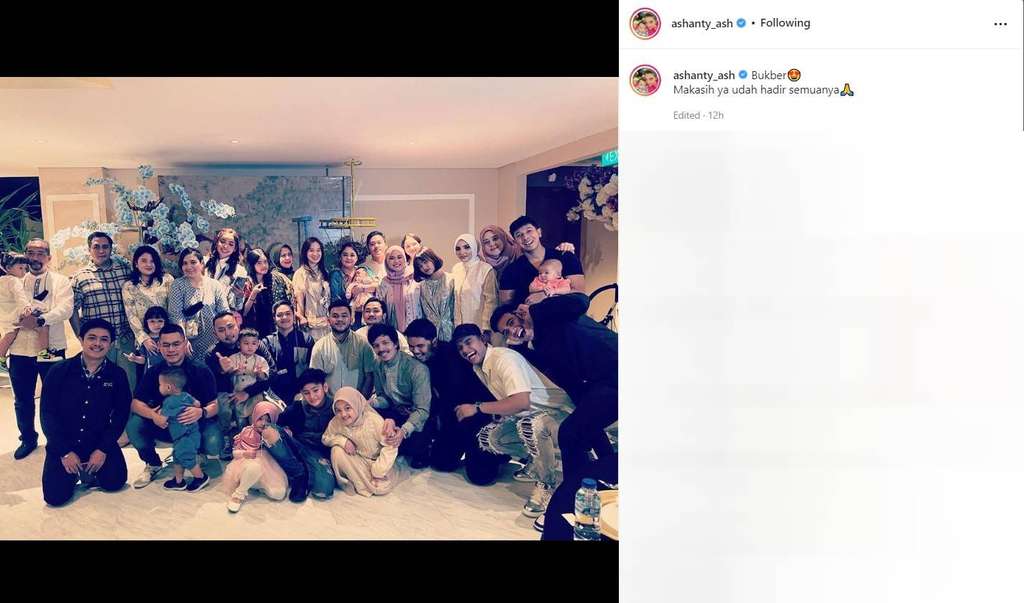 Bukber keluarga besar Ashanty