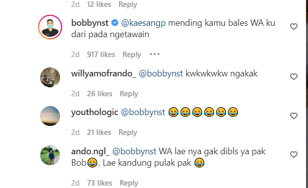 Komentar warganet
