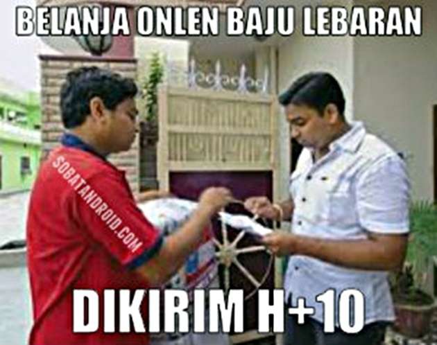 meme baju lebaran
