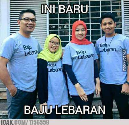 meme baju lebaran
