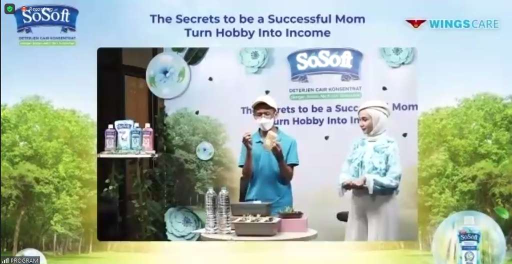 Ubah Hobi Jadi Duit dengan Bahan Alami, Intip Serunya Talkshow dan Workshop bareng SoSoft Detergent