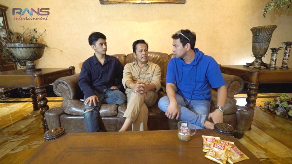 Alshad Ahmad bersama Mansyur dan Raffi Ahmad