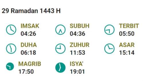 Jadwal Buka Jakarta