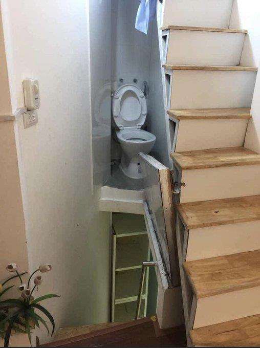 Desain kamar mandi gagal ini malah bikin orang berpikir keras.