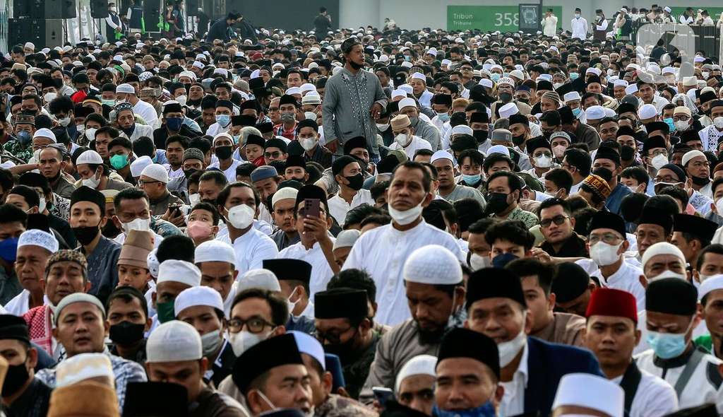 Sholat Idul Fitri 1443 H di JIS