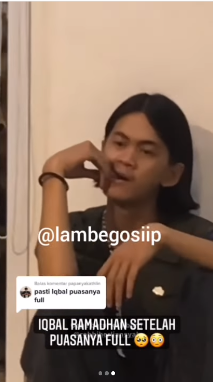 Pria mirip Iqbaal Ramadhan