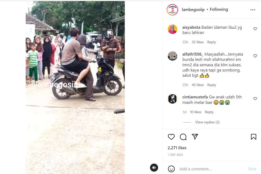 Lesti Kejora dan Rizky Billar