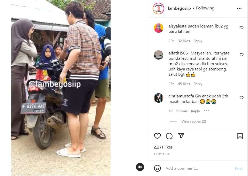 Lesti Kejora dan Rizky Billar