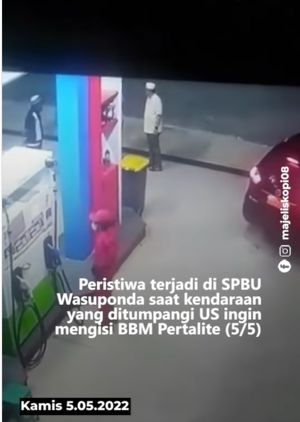 Wakil Ketua DPRD Luwu Timur aniaya petugas SPBU
