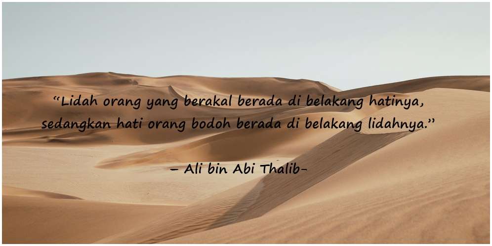 Kata-Kata Bijak Ali bin Abi Thalib