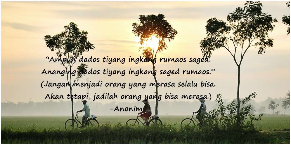 Kata-kata Mutiara Bahasa Jawa Krama
