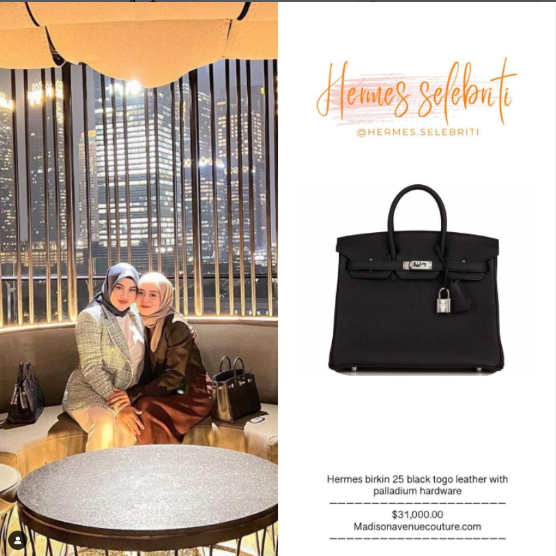 Instagram @hermes.selebriti