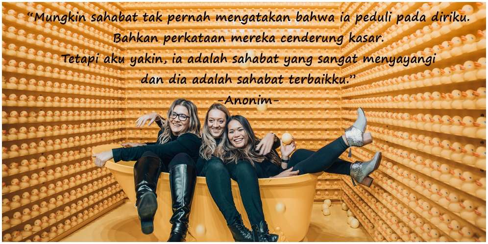 Kata-Kata Pertemanan yang Menyentuh Hati